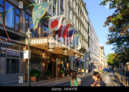 Wien, Wien: Hotel Bristol am Kärntner Ring, 01. Old Town, Wien, Österreich Stockfoto