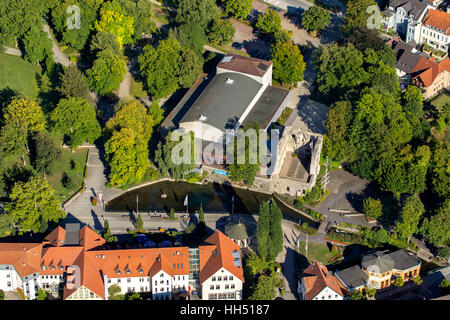 Bad Lippspringe, Teutoburger Wald in den Teutoburger Wald Naturpark, Deutschland, Europa, Vogel-Augen ansehen, Luftaufnahme, Antenne Stockfoto