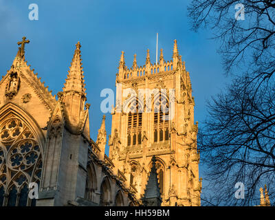 Minster Kirche von Str. George Doncaster South Yorkshire England Stockfoto