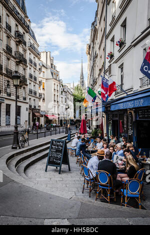 Clasic Szene, Strees von Paris Stockfoto