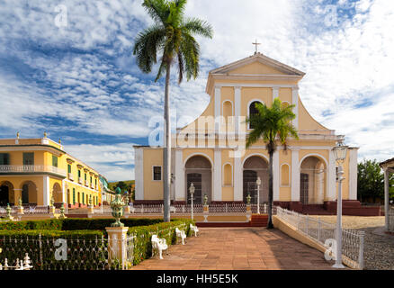 Der Plaza Mayor in Trinidad Kuba Stockfoto