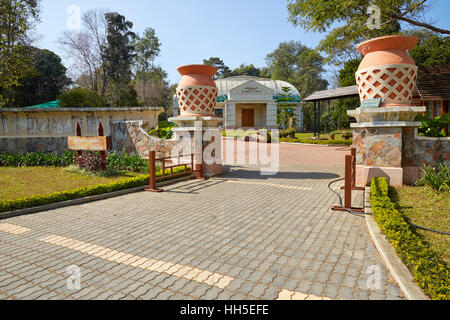 Orchid Garden und Schmetterling Museum, nationale Kandawgyi botanischen Gärten, Pyin U Lwin, Pyin Oo Lwin (Maymyo), Myanmar Stockfoto