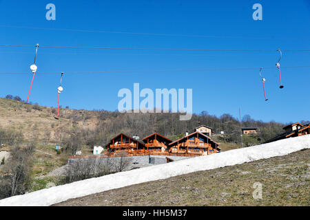 Saint-Martin de Belleville, Savoie, Frankreich Stockfoto