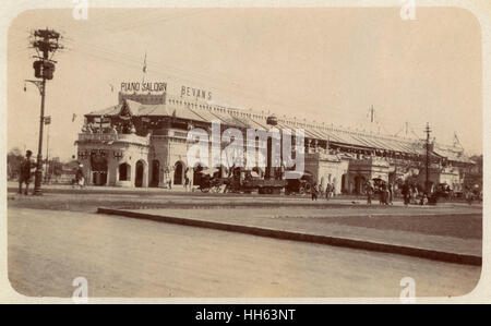 The Mall, Lahore, Punjab, Britisches Indien Stockfoto