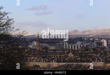 Universität Glasgow und Umgebung Schottland Januar 2017 Stockfoto