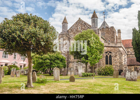 St. Mary's Church in Rye, East Sussex, England, Großbritannien Stockfoto