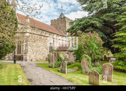 St. Mary's Church in Rye, East Sussex, England, Großbritannien Stockfoto