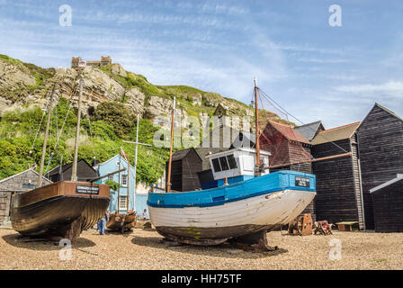 Fisherman's Museum in Hastings, Südostengland Stockfoto