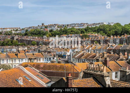 Stadt Zentrum von Hastings, East Sussex, Südostengland, Stockfoto