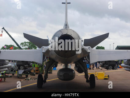 Schwedische Luftwaffe Gripen Stockfoto