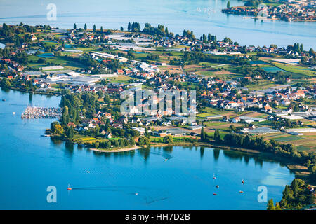 Insel Reichenau, Bodensee, Baden-Württemberg, Deutschland Stockfoto