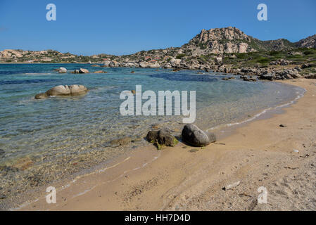 Bucht Cala Francese, Insel La Maddalena, Provinz Sassari, Gallura, Sardinien, Italien Stockfoto