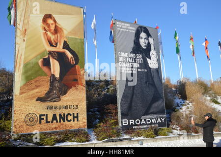 Berlin, Deutschland. 17. Januar 2017. Panorama Berlin 2107 Modemesse in Berlin Kredit im Gange: Markku Rainer Peltonen/Alamy Live News Stockfoto