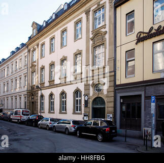 Denkmal für die Opfer der nationalsozialistischen Gewaltherrschaft in Düsseldorf. Stockfoto