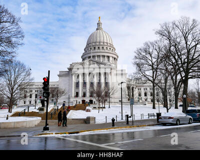 Wisconsin State Capitol Building, Madison. Stockfoto
