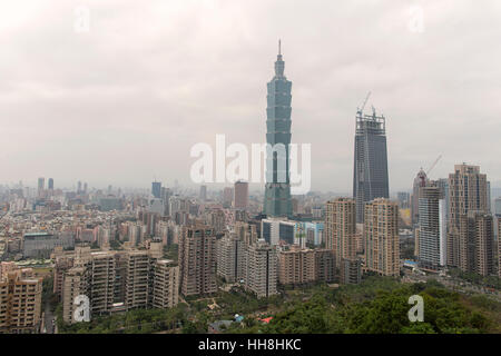 Taipei 101 Tower in Taipei, Taiwan Stockfoto