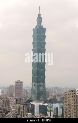 Taipei 101 Tower in Taipei, Taiwan Stockfoto