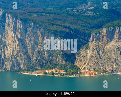 Campione del Garda, Gardasee, Veneto, Italien Stockfoto