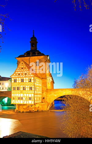 Altes Rathaus bamberg Stockfoto