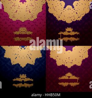 Königliche Hintergrund Stock Vektor