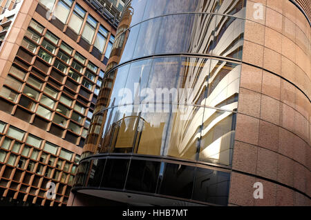 Bürogebäude in der City of London, england Stockfoto