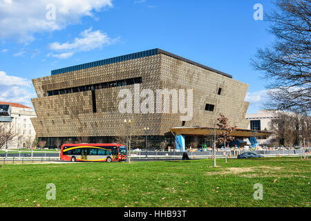 Washington DC, USA. Smithsonian National Museum of African American History und Kultur (NMAAHC). Stockfoto