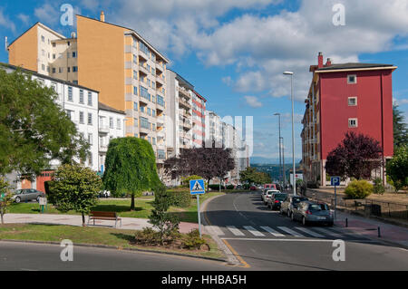 Stadtblick, Lugo, Region Galicien, Spanien, Europa Stockfoto