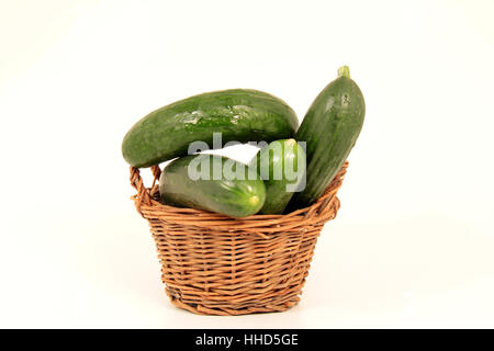 optional, isoliert Gurken, Ernte, auseinander, extra, optional, Garten, Stockfoto