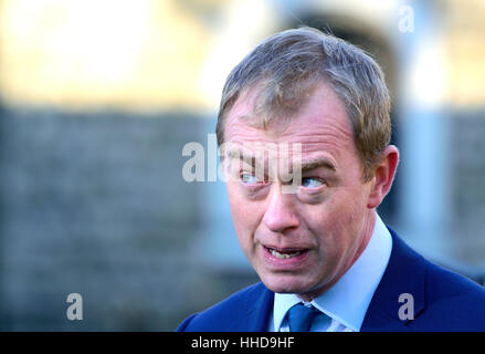 Tim Farron MP (Liberaler Demokrat: Westmorland und Lonsdale) LibDem Parteichef Stockfoto