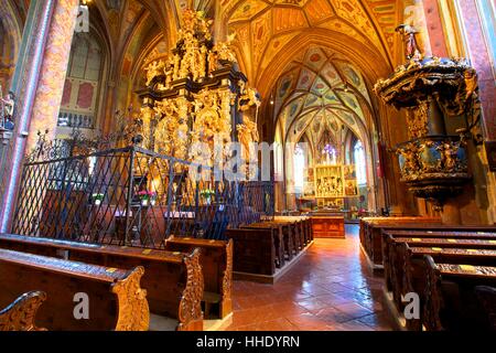 Wallfahrtskirche St. Wolfgang, Österreich Stockfoto