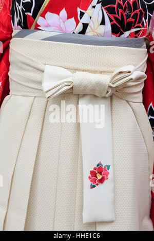 Kimono, Arcade Street, Kochi City, Shikoku Island, Japan Stockfoto