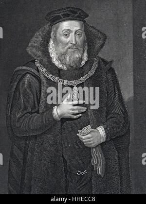 James Hamilton, 2. Earl of Arran und Herzog von Chatelherault (d? 1575). Schottischer Staatsmann Stockfoto