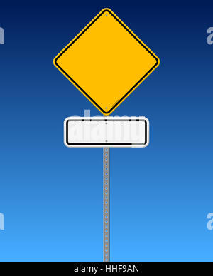 Zeichen, Signal, Verkehr, Transport, Straße, Firmament, Himmel, Fahrstraße, Hintergrund, Stockfoto