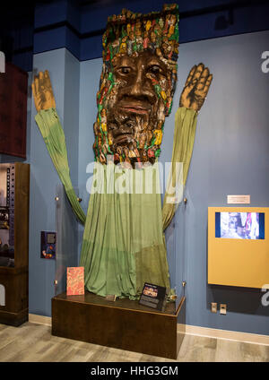 Atlanta, USA. 19. Januar 2017. Eine Marionette der Bevölkerung wird auf dem Display in die Welten des Puppenspiel Museums in der Mitte für Puppetry Künste angesehen. Bildnachweis: Brian Cahn/ZUMA Draht/Alamy Live-Nachrichten Stockfoto