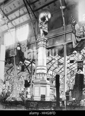 Australische internationale Ausstellung: New South Wales Hall of Minerals 1888 Stockfoto