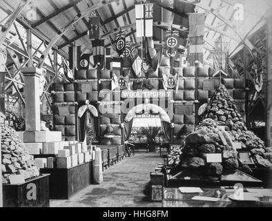 Australische internationale Ausstellung: New South Wales Hall of Minerals 1888 Stockfoto