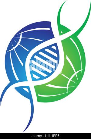 DNA Genetics Stock Vektor