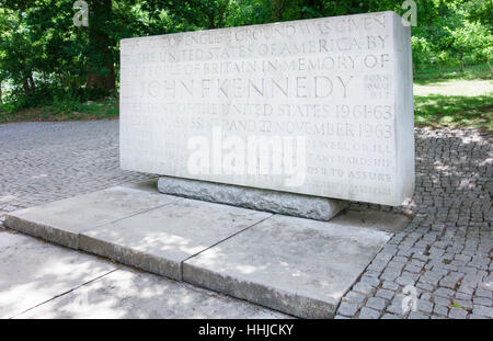 Kennedy Memorial, Runnymede, Egham, England, UK Stockfoto