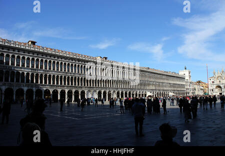 Piazza San Marco Venedig Italien Stockfoto