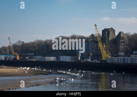 Arbeiten von Mistley Kai Stockfoto