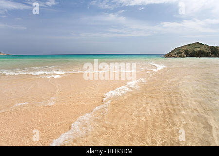 Strand, Meer, Strand, Meer, Sommer, sommerlich, Wasser, mediterran, Stockfoto