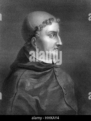 Francisco Jiménez de Cisneros, 1436-1517, bekannt als ein spanischer Kardinal Ximenes de Cisneros Stockfoto