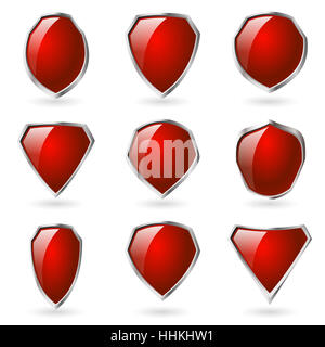 isoliert, Emblem, Grafik, Silber, Illustration, Metall, hell, glänzend, Stockfoto