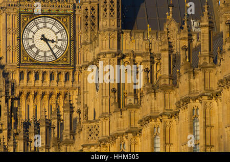 Die Elizabeth-Turm - besser bekannt als Big Ben - soll renoviert werden Stockfoto