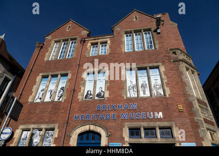 Brixham Heritage Museum, ein kleines Fischerdorf und Zivilgemeinde im Distrikt Torbay in der Grafschaft Devon Stockfoto