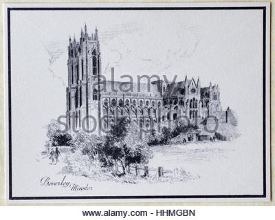 Beverley Minster 1938, England Stockfoto