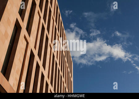 Das Exterieur des neuen Crick Instituts. Francis Crick Institut ist eine biomedizinische Forschungszentrum in London. Stockfoto