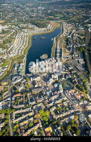 Phoenix-See, See, Dortmund, Ruhr District, North Rhine-Westphalia, Deutschland Stockfoto