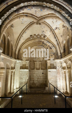 Interieur, Cormac es Kapelle, Rock of Cashel, County Tipperary, Irland Stockfoto