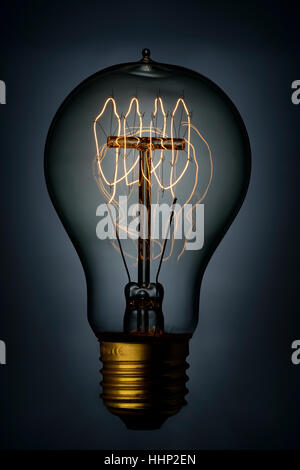 Edison Glühlampe Stockfoto